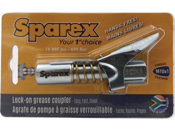 Accoppiatore lubrificante con innesco di blocco attivato